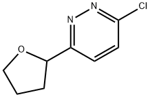 3-chloro-6-(tetrahydrofuran-2-yl)pyridazine Struktur