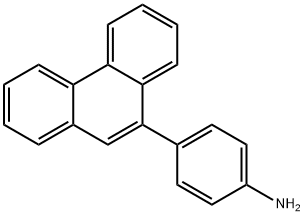 4-(9-Phenanthrenyl)benznenamine Struktur