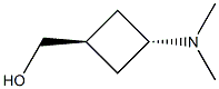 [trans-3-(dimethylamino)cyclobutyl]methanol Struktur