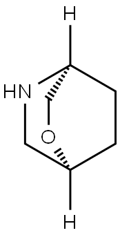 (1S,4S)-2-oxa-5-azabicyclo[2.2.2]octane Struktur