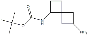 tert-butyl (6-aminospiro[3.3]heptan-1-yl)carbamate Struktur