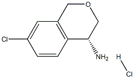 (R)-7-chloroisochroman-4-amine hydrochloride Struktur