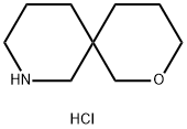 2-oxa-8-azaspiro[5.5]undecane hydrochloride Struktur