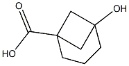 5-hydroxybicyclo[3.1.1]heptane-1-carboxylic acid Struktur