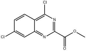 methyl 4,7-dichloroquinazoline-2-carboxylate Struktur