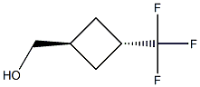 [trans-3-(trifluoromethyl)cyclobutyl]methanol Struktur