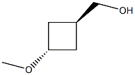 [trans-3-methoxycyclobutyl]methanol Struktur