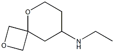 N-ethyl-2,5-dioxaspiro[3.5]nonan-8-amine Struktur