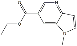 ethyl 1-methyl-1H-pyrrolo[3,2-b]pyridine-6-carboxylate Struktur