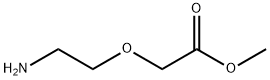 Acetic acid, 2-(2-aminoethoxy)-, methyl ester Struktur