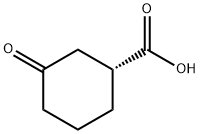 (1R)-3-oxocyclohexane-1-carboxylic acid Struktur