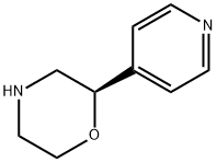 (R)-2-(pyridin-4-yl)morpholine Struktur