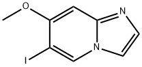 6-IODO-7-METHOXYIMIDAZO[1,2-A]PYRIDINE Struktur