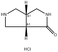 cis-Hexahydropyrrolo[3,4-c]pyrrol-1(2H)-one hydrochloride Struktur