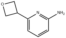 6-(oxetan-3-yl)pyridin-2-amine Struktur