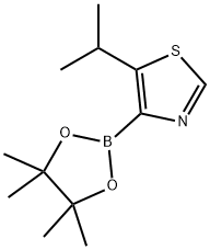 5-(iso-Propyl)thiazole-4-boronic acid pinacol ester Struktur