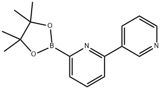 6-(4,4,5,5-tetramethyl-1,3,2-dioxaborolan-2-yl)-2,3'-bipyridine Struktur