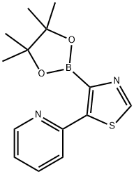 5-(2-Pyridyl)thiazole-4-boronic acid pinacol ester Struktur