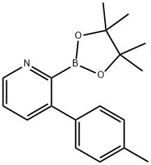 3-(4-Tolyl)pyridine-2-boronic acid pinacol ester Struktur