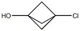 3-Chlorobicyclo[1.1.1]pentan-1-ol Struktur