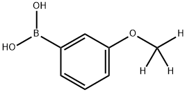 (3-(methoxy-d3)phenyl)boronic acid Struktur