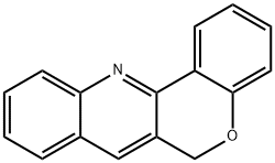 6H-[1]Benzopyrano[4,3-b]quinoline Struktur