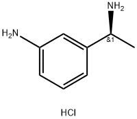 (S)-3-(1-AMINOETHYL)BENZENAMINE DIHYDROCHLORIDE Structure