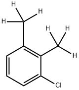 1-chloro-2,3-bis(methyl-d3)benzene Struktur