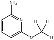 6-(methoxy-d3)pyridin-2-amine Struktur