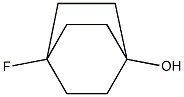 4-fluorobicyclo[2.2.2]octan-1-ol Struktur