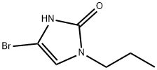 4-bromo-1-propyl-1,3-dihydro-2H-imidazol-2-one Struktur