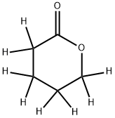 tetrahydro-2H-pyran-2-one-3,3,4,4,5,5,6,6-d8 Struktur