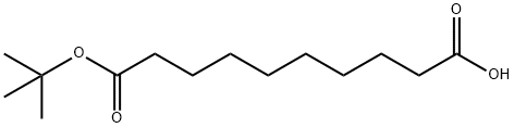 10-(tert-Butoxy)-10-oxodecanoic acid Struktur