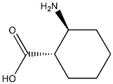 (1S,2S)-2-aMinocyclohexane-1-carboxylic acid Struktur