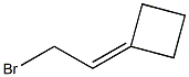 (2-bromoethylidene)cyclobutane Struktur