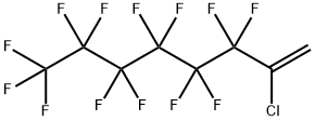 2-CHLORO-1H,1H-PERFLUOROOCT-1-ENE Struktur