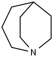 1-Azabicyclo[3.2.2]nonane Struktur