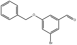 3-(Benzyloxy)-5-bromobenzaldehyde Struktur