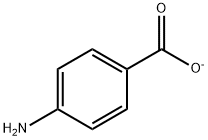 4-Aminobenzoate Struktur