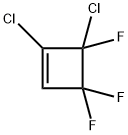 Cyclobutene, 1,4-dichloro-3,3,4-trifluoro- Struktur