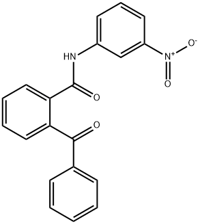 2-benzoyl-N-(3-nitrophenyl)benzamide Struktur