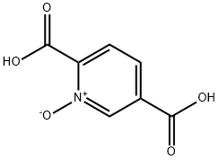 2,5-pyridinedicarboxylic acid N-oxide Struktur