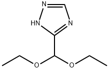 1H-1,2,4-Triazole, 5-(diethoxymethyl)- Struktur