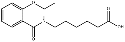 6-[(2-ethoxybenzoyl)amino]hexanoic acid Struktur