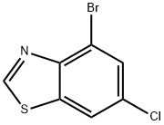 4-bromo-6-chloro-1,3-benzothiazole Struktur