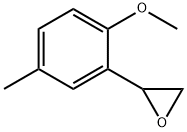 2-(2-methoxy-5-methylphenyl)oxirane Struktur