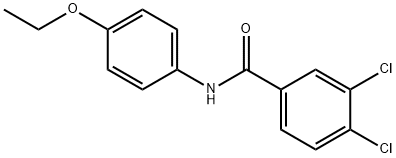 3,4-dichloro-N-(4-ethoxyphenyl)benzamide Struktur