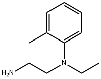 N-(2-aminoethyl)-N-ethyl-2-methylaniline Struktur