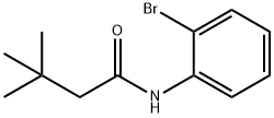 N-(2-bromophenyl)-3,3-dimethylbutanamide Struktur