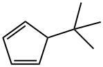 1,3-Cyclopentadiene, 5-(1,1-dimethylethyl)- Struktur